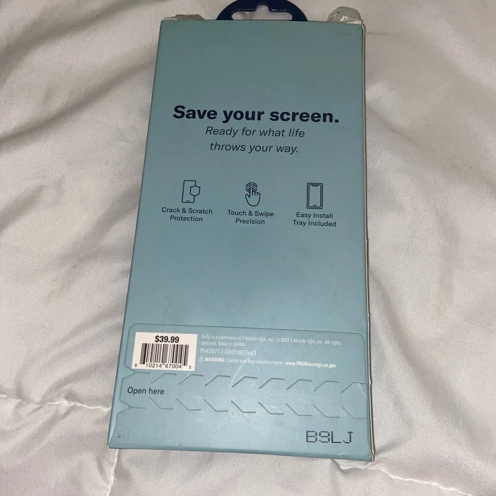 iPhone 12 Pro Tempered y2k Glass screen protector new phone case still in box